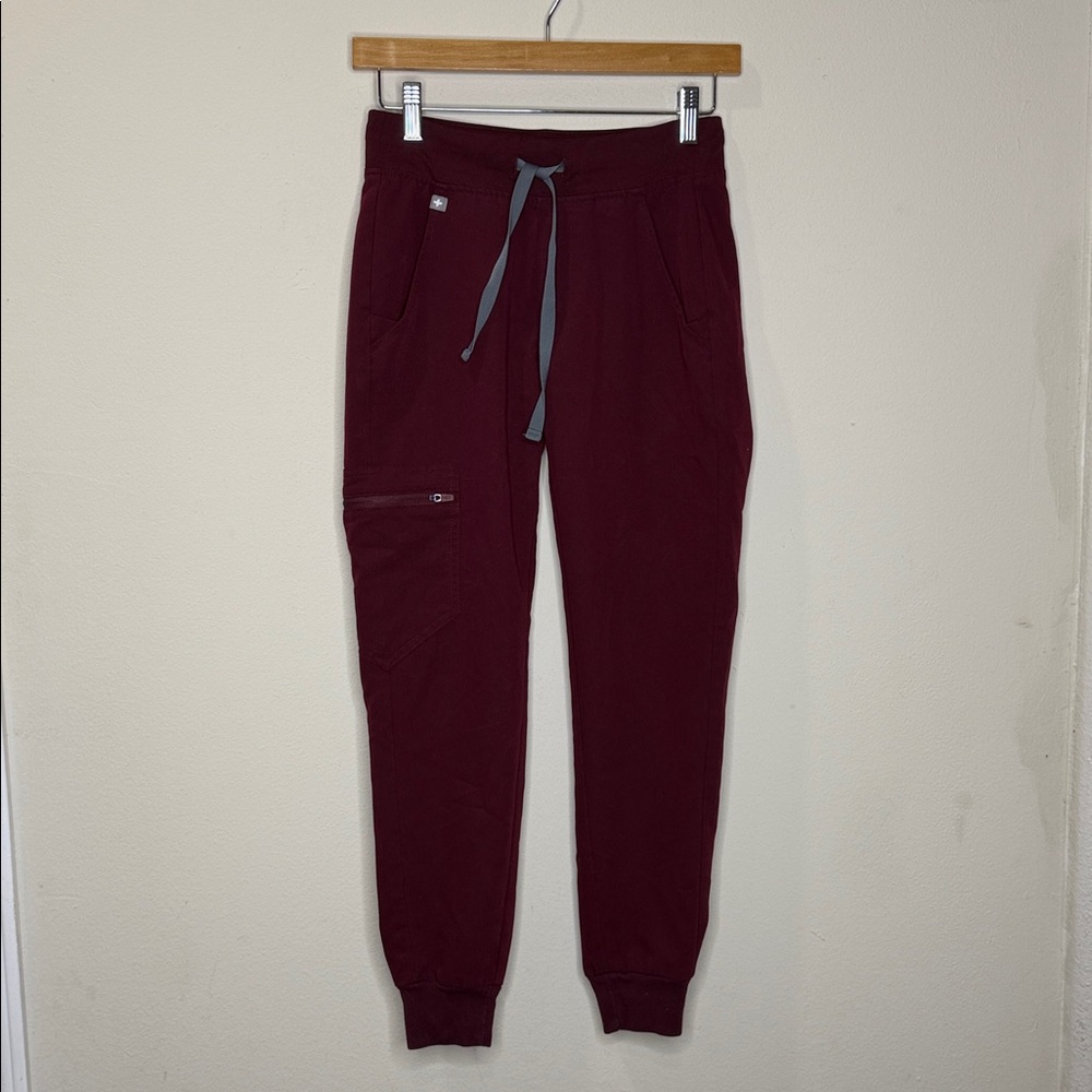 Figs Women's Zamora Jogger Zip Pocket Yoga Waistband Anti-Wrinkle